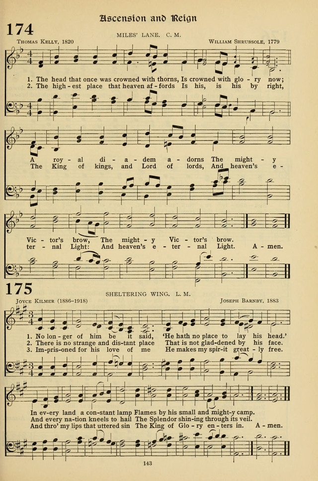 Hymns for the Living Age page 143