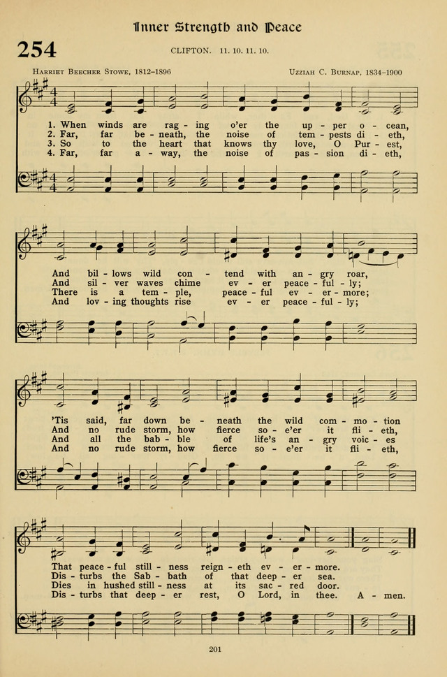 Hymns for the Living Age page 201