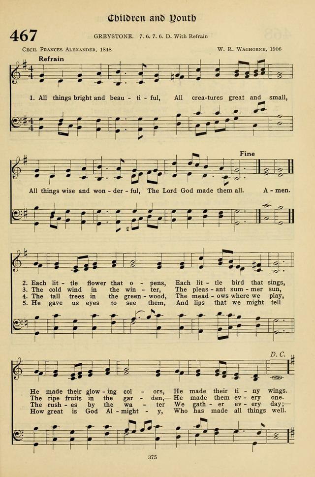 Hymns for the Living Age page 375