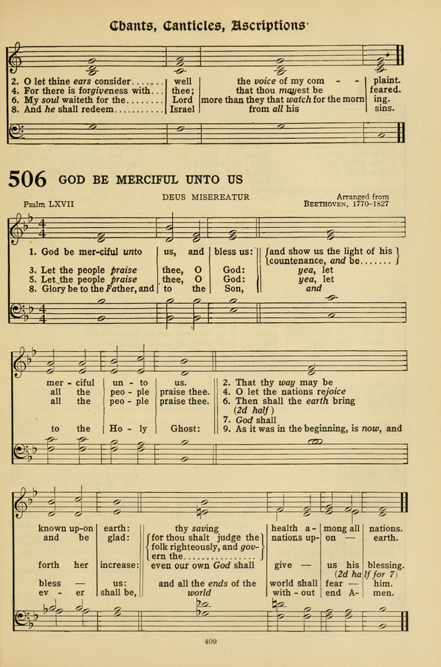 Hymns for the Living Age page 409