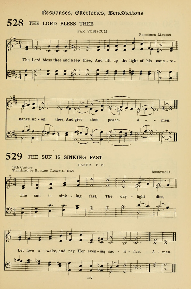 Hymns for the Living Age page 427