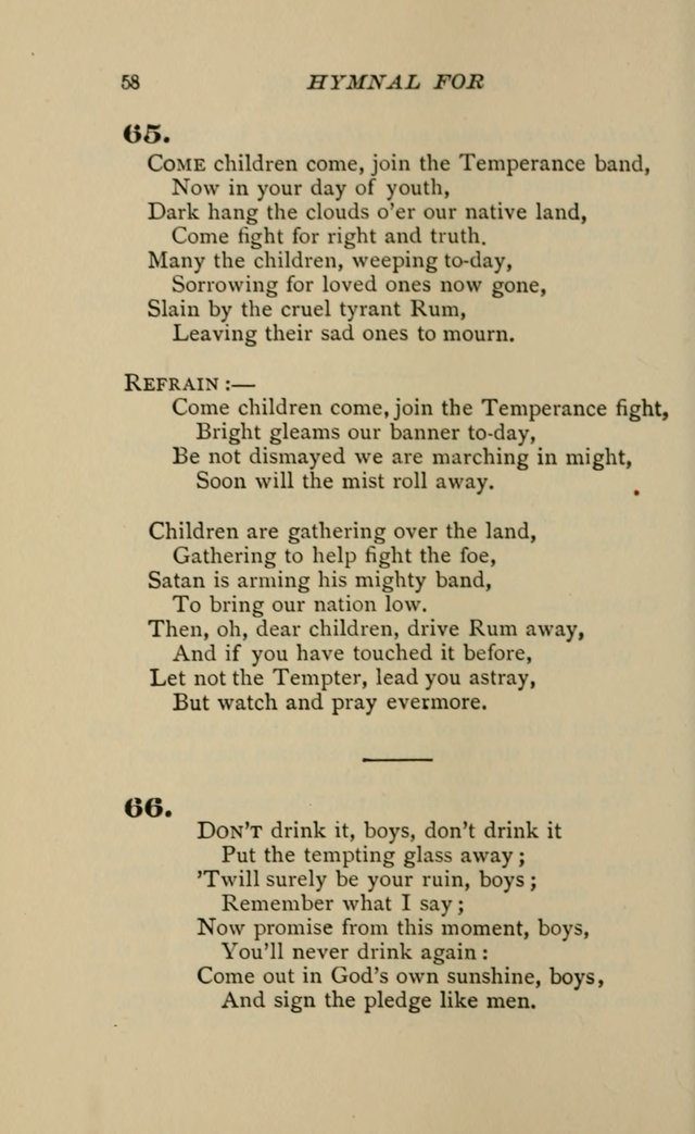 Hymnal for Primary Classes: a collection of hymns and tunes, recitations and exercises, being a manual for primary Sunday-schools (Words ed.) page 55
