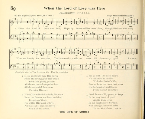 The Hymnal for Schools page 112