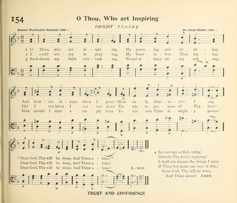 The Hymnal for Schools page 189