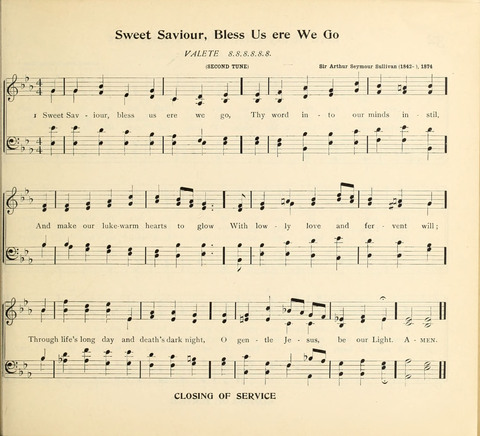 The Hymnal for Schools page 33