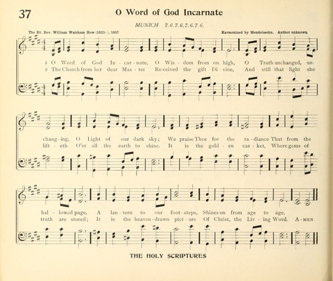 The Hymnal for Schools page 42
