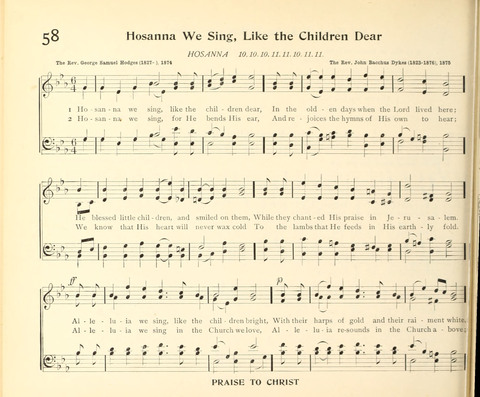 The Hymnal for Schools page 66