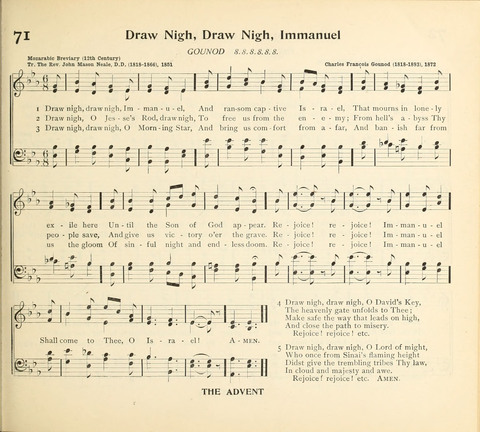 The Hymnal for Schools page 81