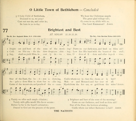 The Hymnal for Schools page 91