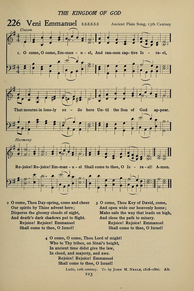 Hymns for Schools and Colleges page 223