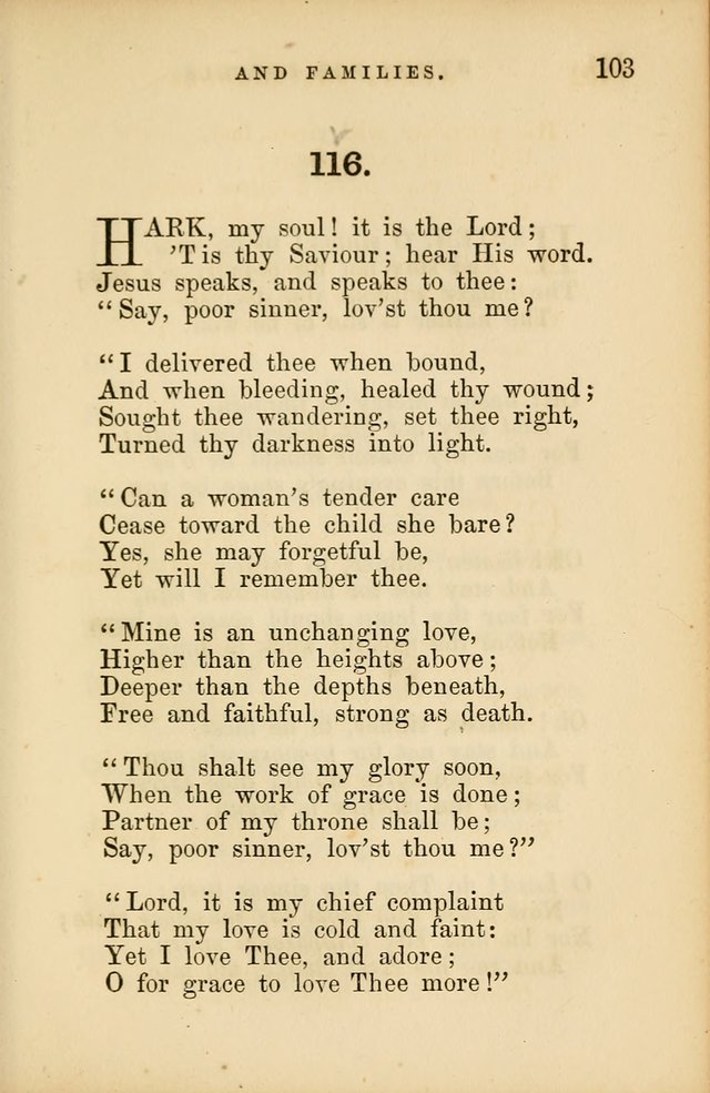 Hymns for Schools and Families page 103