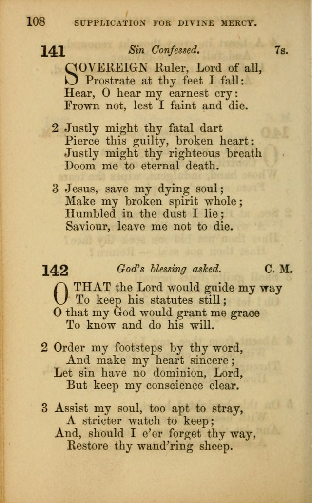 Hymns for Sunday Schools page 108