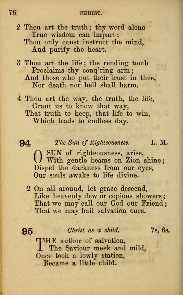 Hymns for Sunday Schools page 76