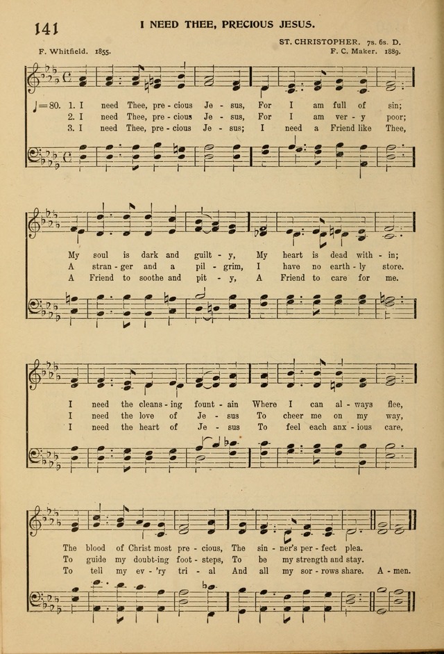 Hymnal for the Sunday School page 137