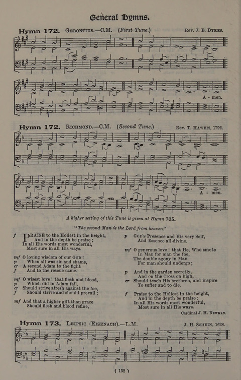 Hymns Ancient and Modern (Standard ed.) page 132
