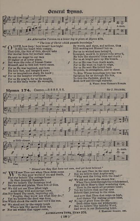 Hymns Ancient and Modern (Standard ed.) page 133