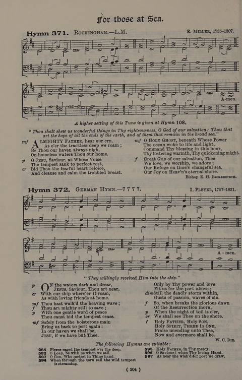 Hymns Ancient and Modern (Standard ed.) page 304