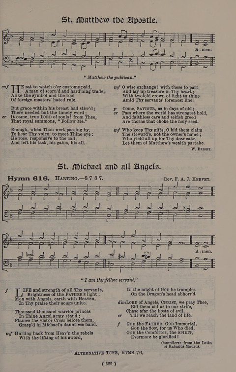 Hymns Ancient and Modern (Standard ed.) page 529