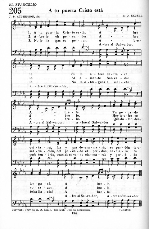 Himnario Adventista: para uso en el culto divino page 194