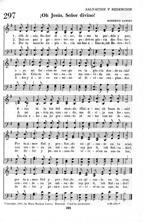 Himnario Adventista: para uso en el culto divino page 286