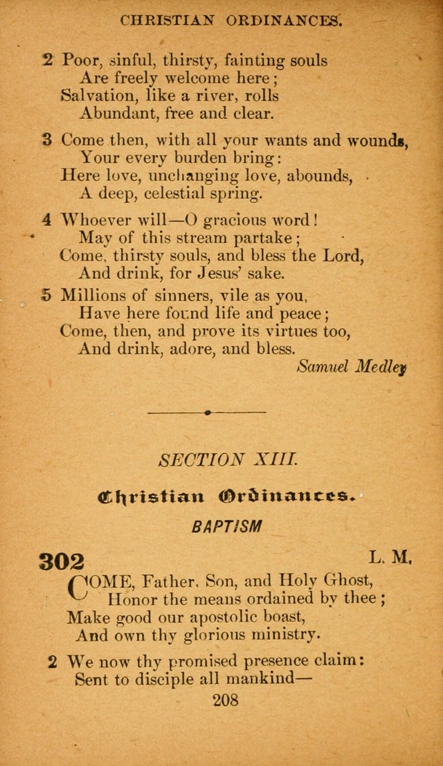Hymnal: adapted to the doctrines and usages of the African Methodist Episcopal Church. Revised Edition page 216