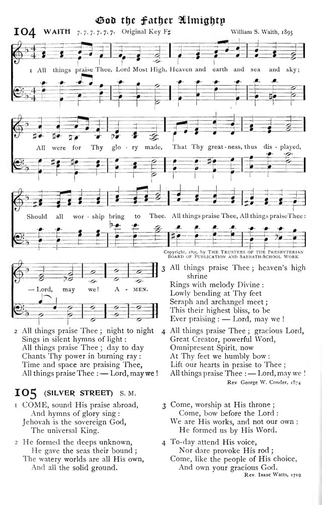 The Hymnal: published by the Authority of the General Assembly of the Presbyterian Church in the U.S.A. page 86