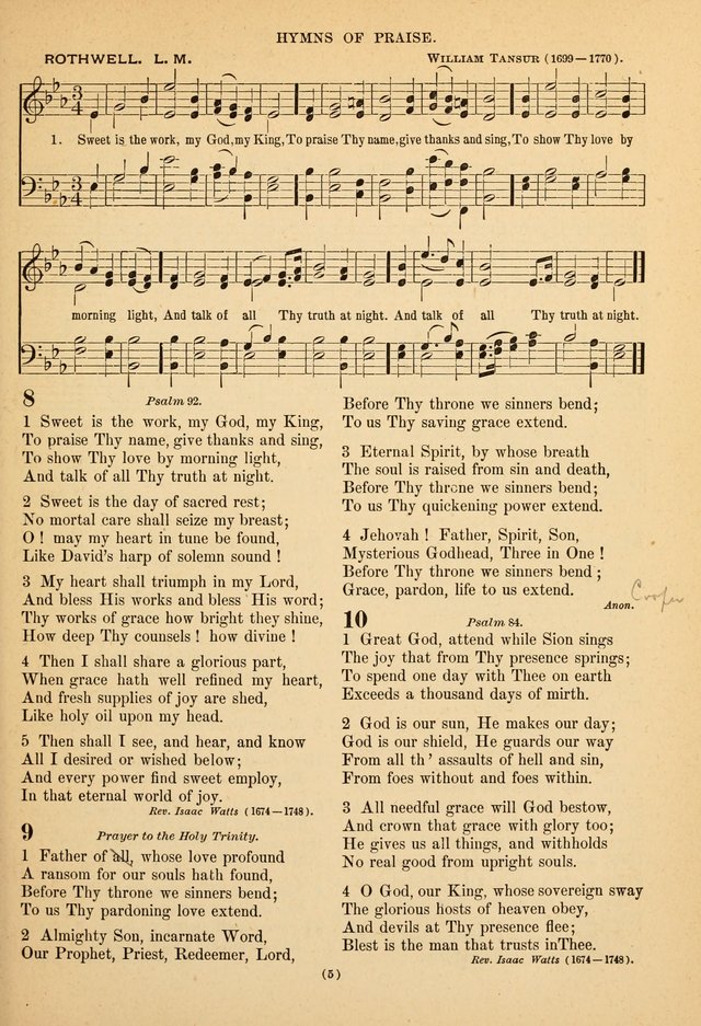 Hymns of the Ages: for Public and Social Worship page 5