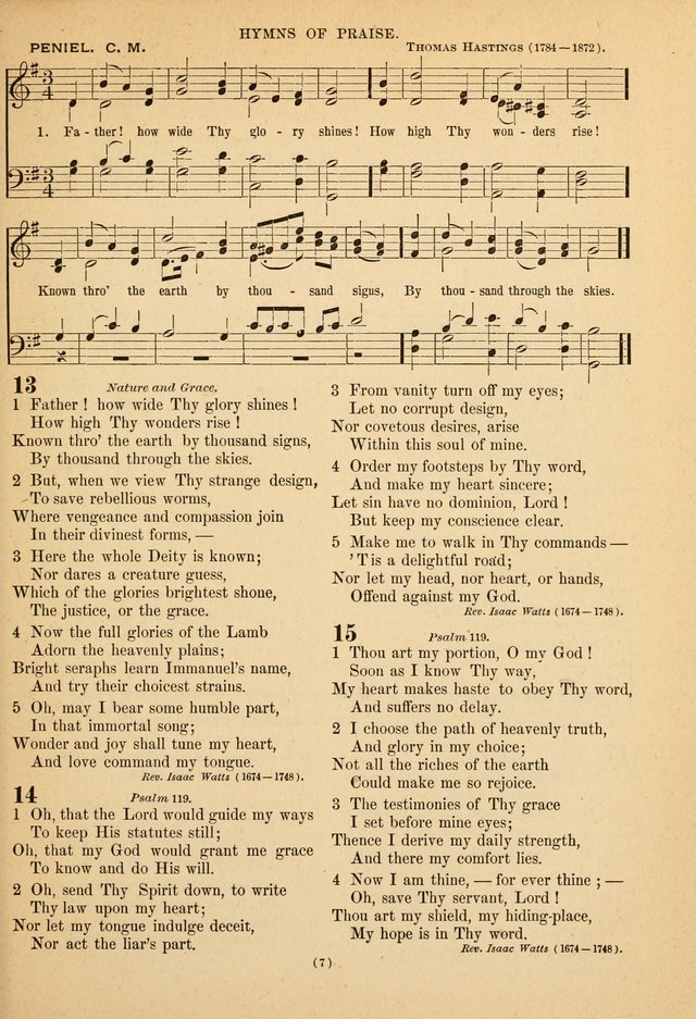 Hymns of the Ages: for Public and Social Worship page 7