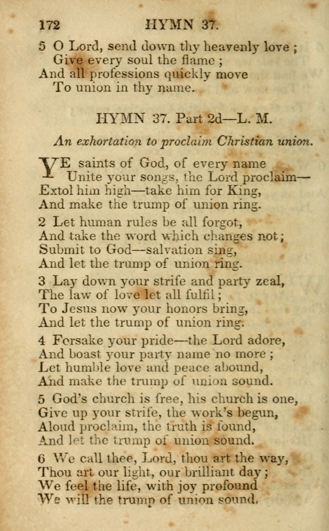 Hymns and Spiritual Songs, Original and Selected, for the Use of Christians. (5th ed.) page 182