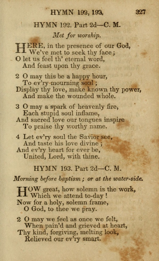 Hymns and Spiritual Songs, Original and Selected, for the Use of Christians. (5th ed.) page 337