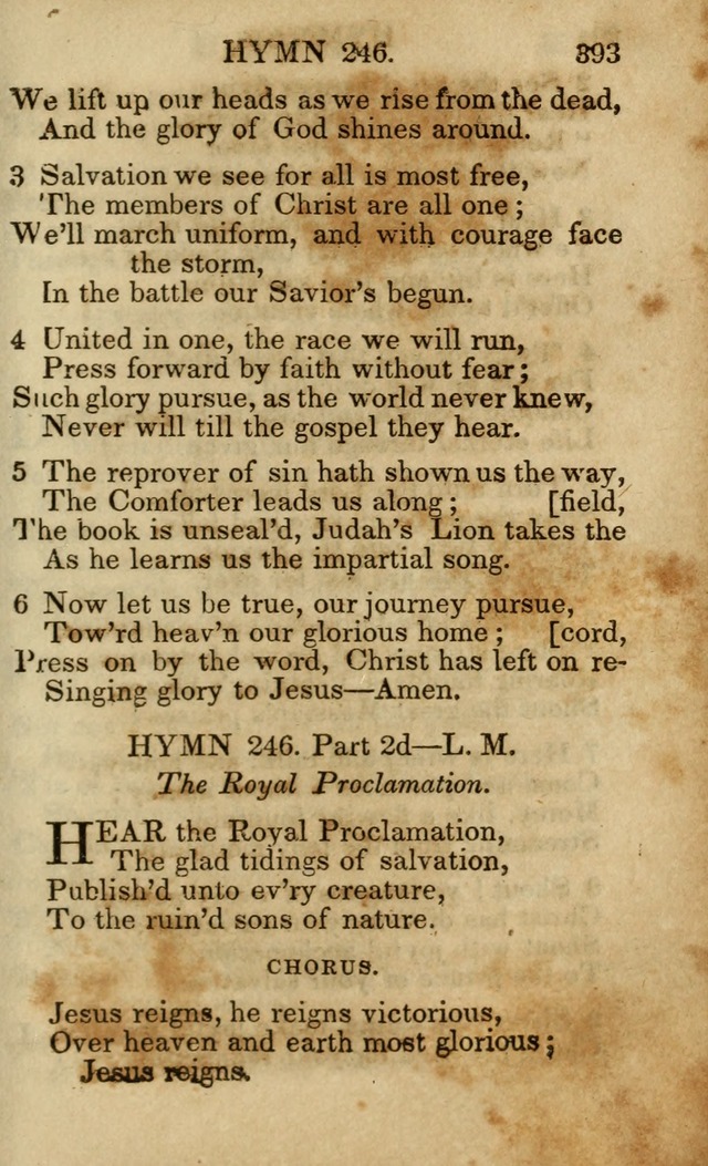 Hymns and Spiritual Songs, Original and Selected, for the Use of Christians. (5th ed.) page 403