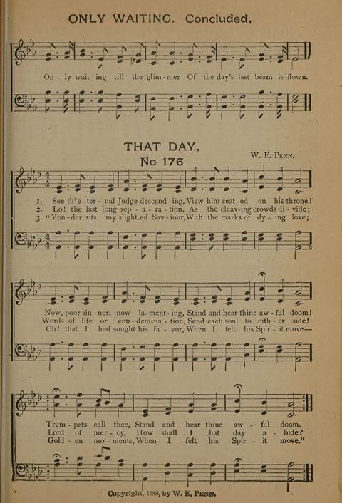 Harvest Bells Nos. 1, 2 and 3: Is filled with new and beautiful songs, suitable for churches, Sunday-schools, revivals and all religious meetings page 175