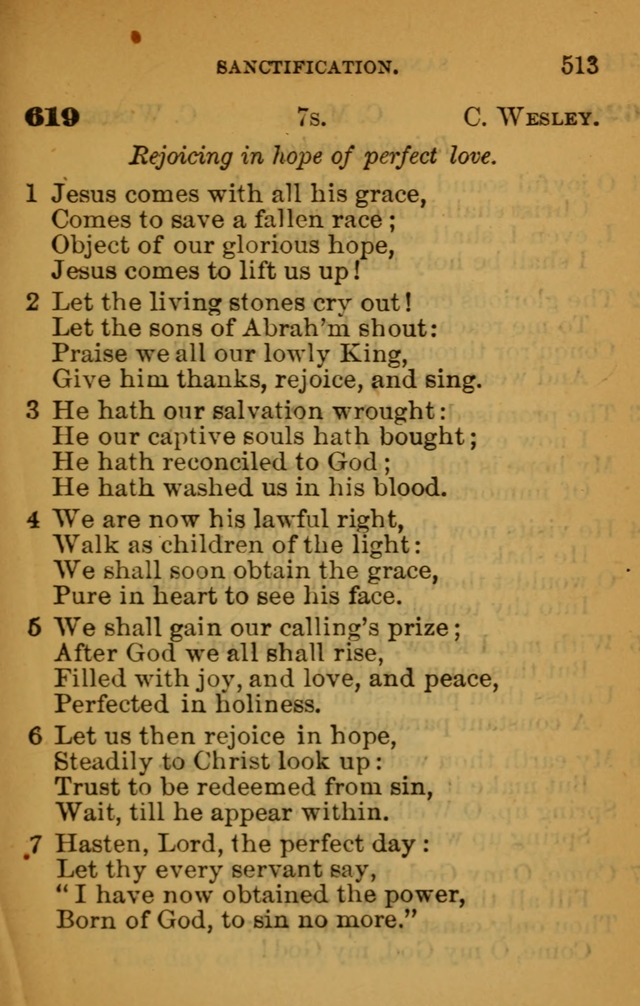 The Hymn Book of the African Methodist Episcopal Church: being a collection of hymns, sacred songs and chants (5th ed.) page 522