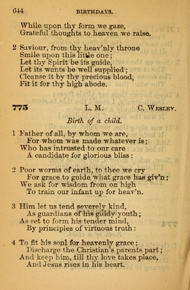 The Hymn Book of the African Methodist Episcopal Church: being a collection of hymns, sacred songs and chants (5th ed.) page 653