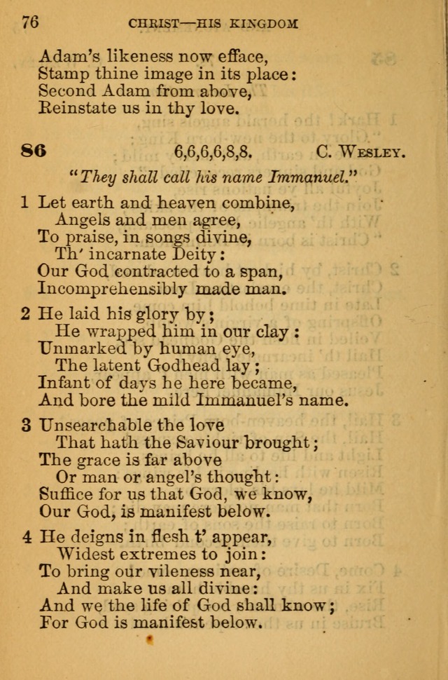 The Hymn Book of the African Methodist Episcopal Church: being a collection of hymns, sacred songs and chants (5th ed.) page 85