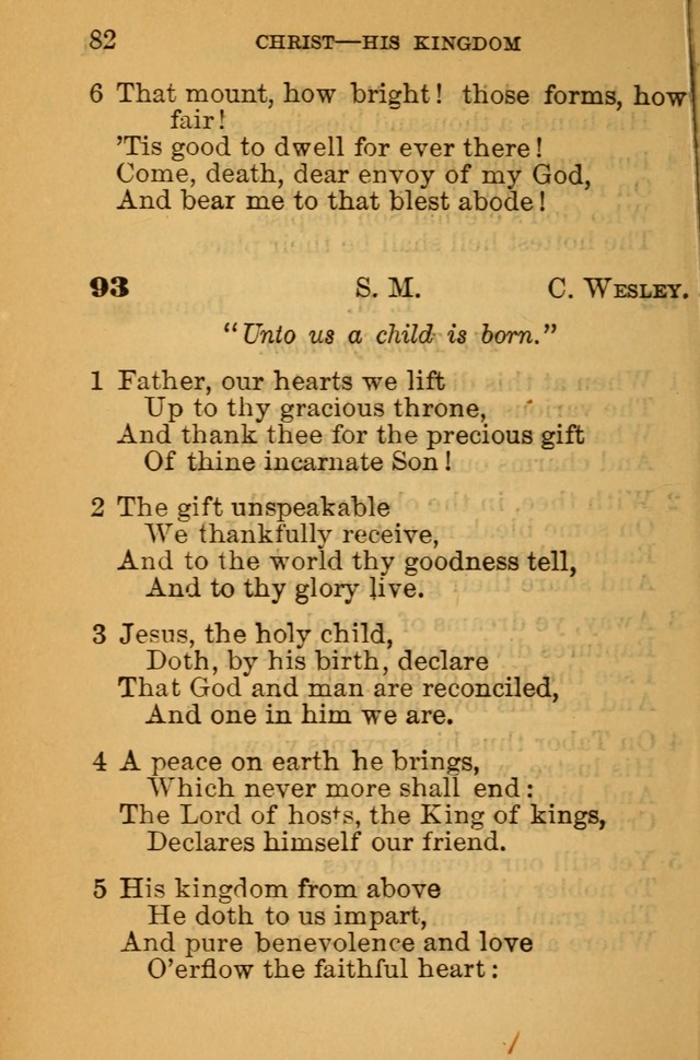 The Hymn Book of the African Methodist Episcopal Church: being a collection of hymns, sacred songs and chants (5th ed.) page 91