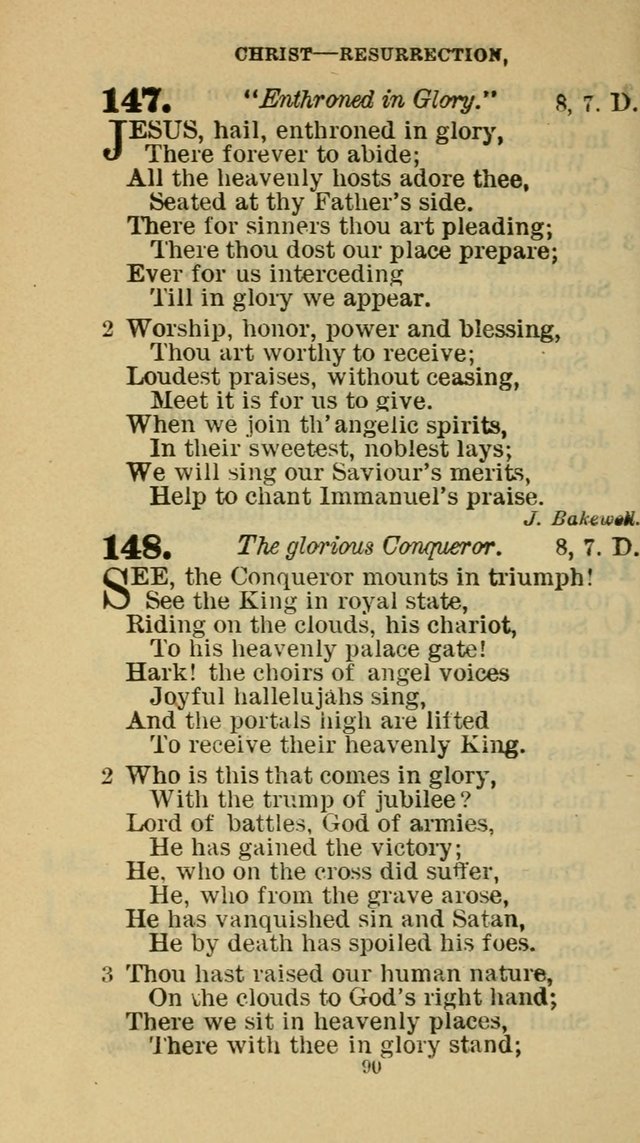 Hymn-Book of the Evangelical Association page 101