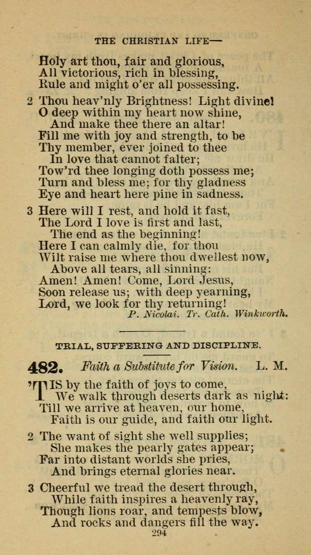 Hymn-Book of the Evangelical Association page 305