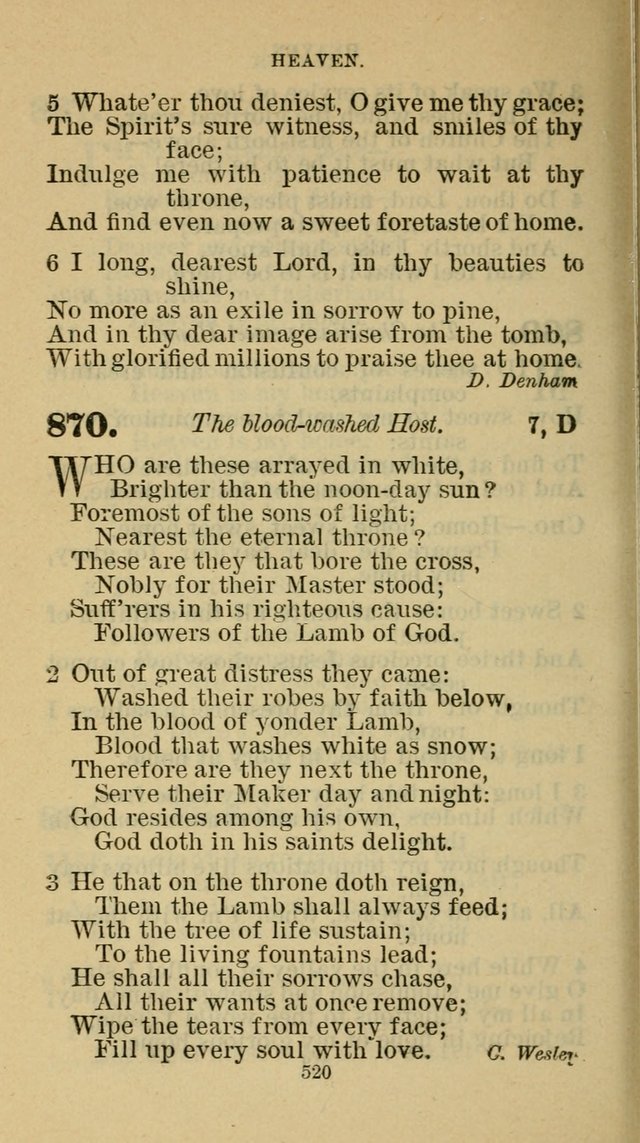 Hymn-Book of the Evangelical Association page 531