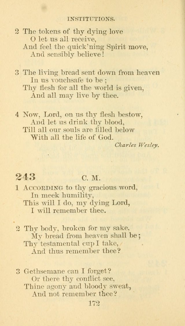 Hymn Book of the Methodist Episcopal Church, South page 179