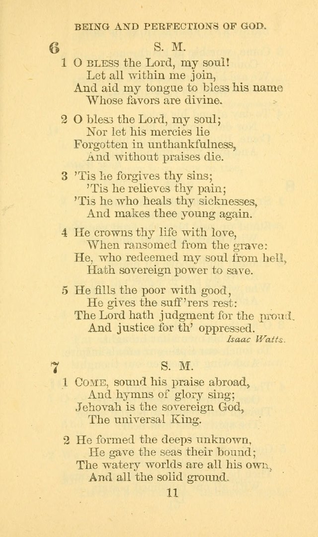 Hymn Book of the Methodist Episcopal Church, South page 18