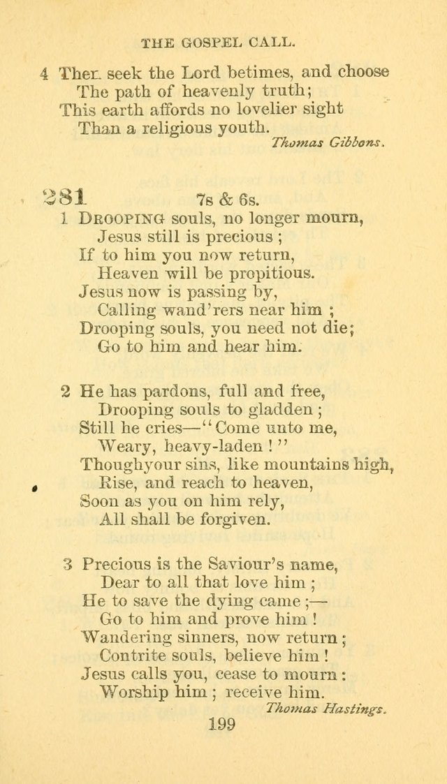 Hymn Book of the Methodist Episcopal Church, South page 206