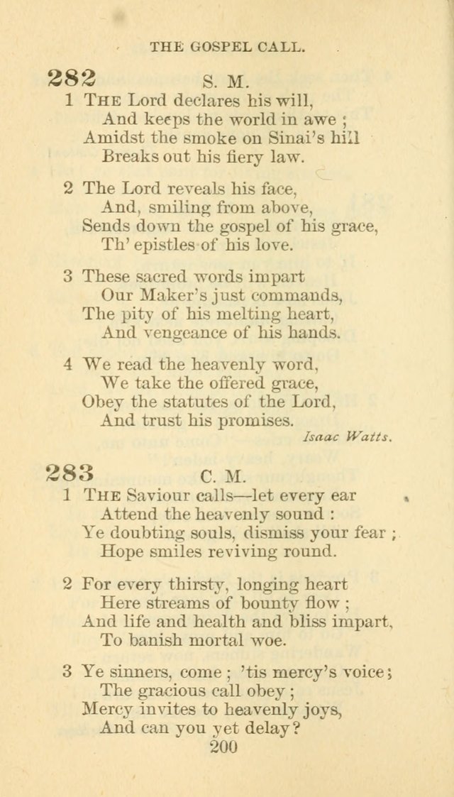 Hymn Book of the Methodist Episcopal Church, South page 207