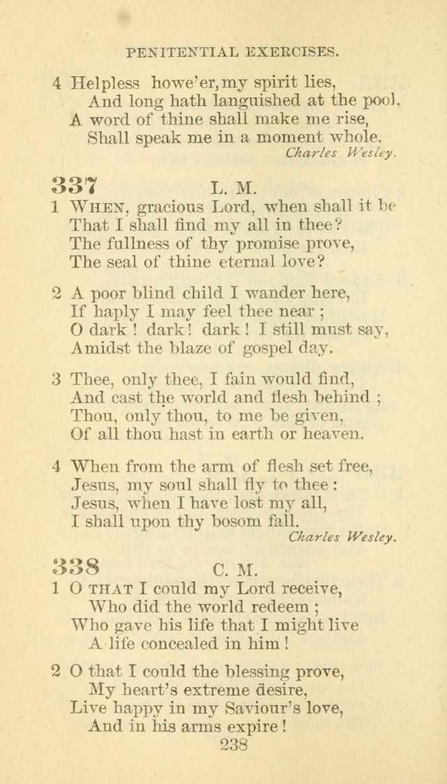 Hymn Book of the Methodist Episcopal Church, South page 245