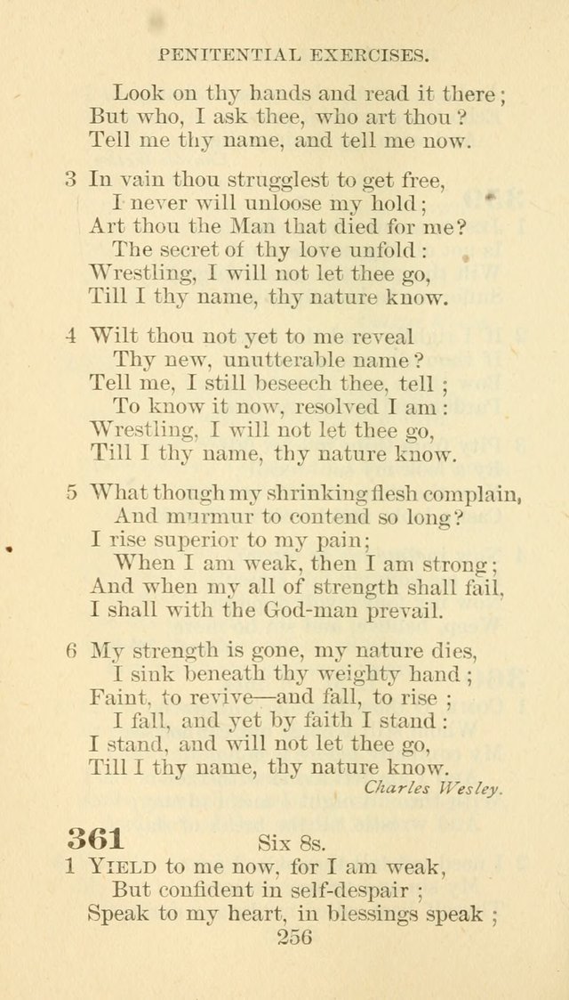 Hymn Book of the Methodist Episcopal Church, South page 263