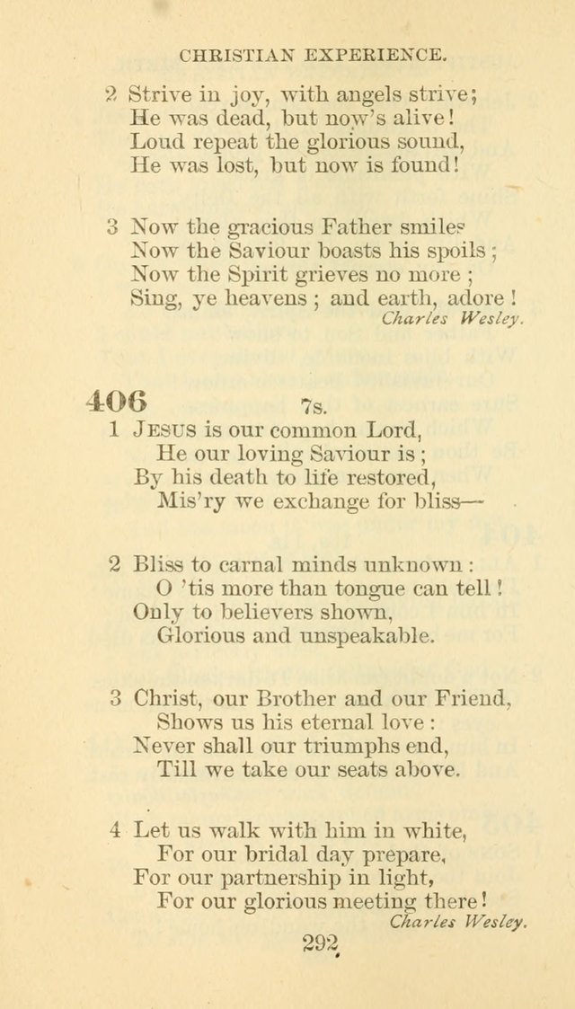 Hymn Book of the Methodist Episcopal Church, South page 299