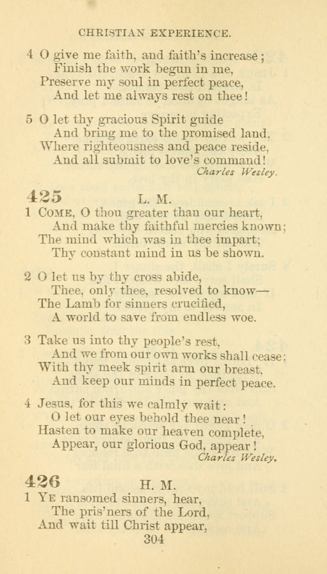 Hymn Book of the Methodist Episcopal Church, South page 311