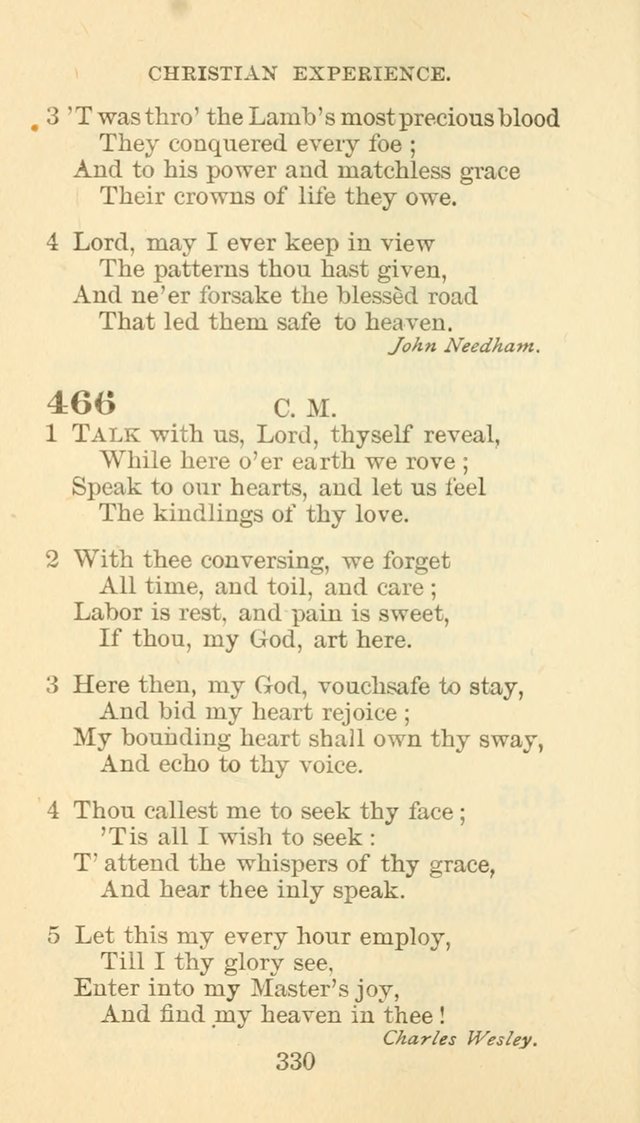 Hymn Book of the Methodist Episcopal Church, South page 337