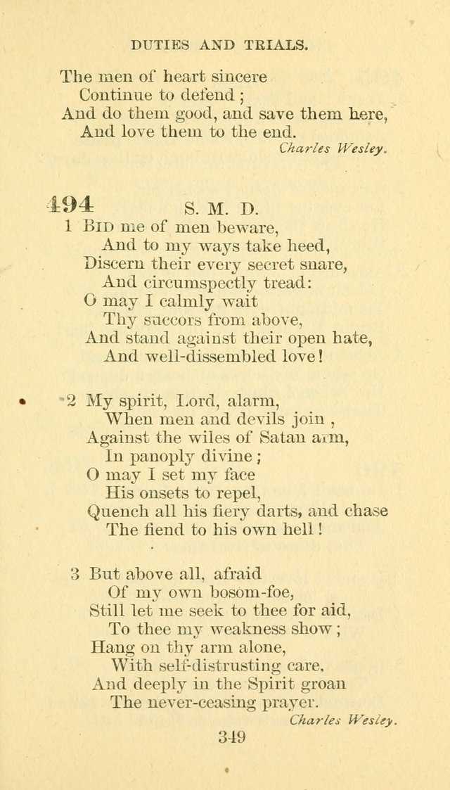Hymn Book of the Methodist Episcopal Church, South page 356