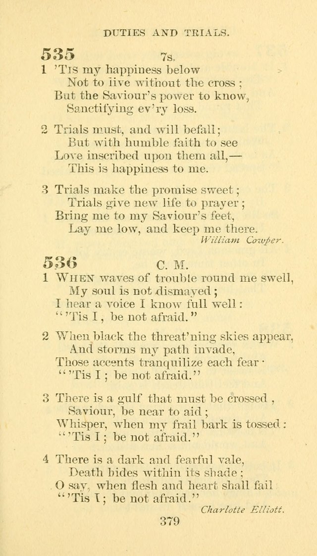 Hymn Book of the Methodist Episcopal Church, South page 386
